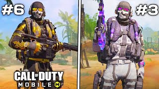 Ranking All 13 Ghost Skins In Cod Mobile! Worst To Best!
