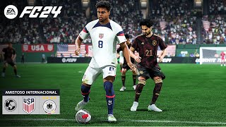 USA vs Alemanha | Amistoso Internacional | EA FC24