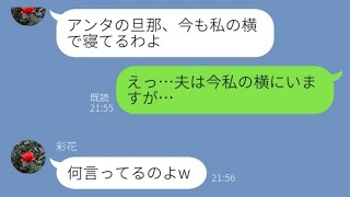 【LINE】女先輩「私の横でアンタの旦那は寝てる」→その男は〇〇だと教えたが信じなかった女の末路が笑え【スカッとする話】【総集編】【睡眠用】