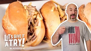 Todd Makes Gouda Ale Sliders | Let's Give It A Try | Blackstone