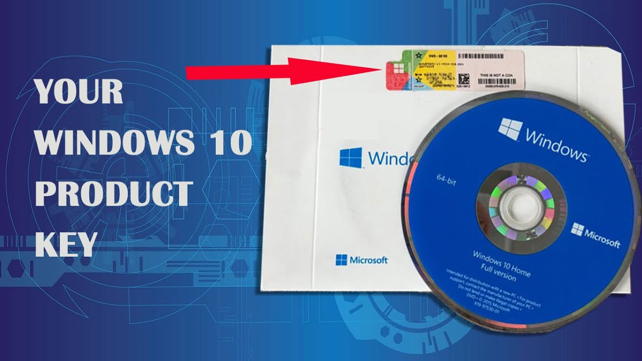 How To Recover Lost Windows 10 Product Key? - YouTube