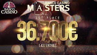 Livestream - Final Table: Banco Casino Masters #39