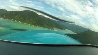 Landing at Awaroa, NZ