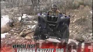 ATV Television Test - 2008 Yamaha Grizzly 700 EPS