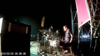 Dish - Kita Melayu @ AOR Fest 2015 ( Drum Cam )