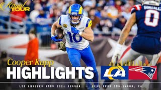 HIGHLIGHTS: Cooper Kupp's Best Catches From 2-Touchdown Win vs. Patriots