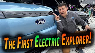 This Is The First Electric Ford Explorer! Sadly You Probably Can't Buy It... | 2024 Euro Explorer EV
