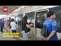 krl baru buatan tiongkok diujicoba dari stasiun kota ke bogor