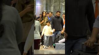 #JrNTR returns to Hyderabad with his family after their holiday! 🛬❤️| #NTR | Gulte