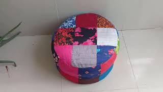 টুকরো ও নষ্ট কাপড় দিয়ে সোফা বানানো দেখুন । How to make cloth sofa for using waste clothes