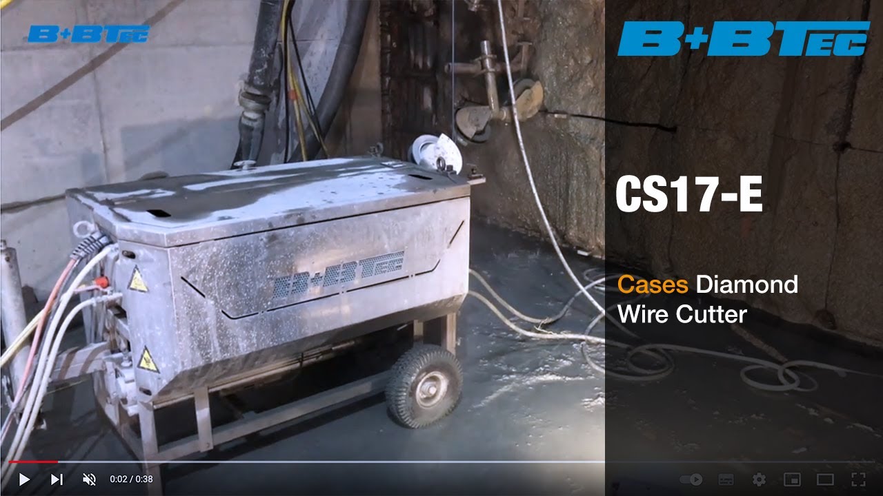 Wire Cutter B+BTec CS17-E In Action - YouTube