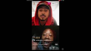 Quincy Brown Instagram Live