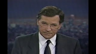 KCBS TV Channel 2 Action News at 11pm Los Angeles October 13, 1988