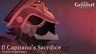 [Genshin Impact] 5.3 Il Capitano's Sacrifice Theme Piano Cover | Garageband Cover