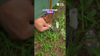 Cara Pasang Footprint Mahika 5  #campingequipment #outdoors #camping #tutorialyoutube