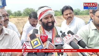 కోదాడ: సాగర్ ఎడమ కాలువ గండి పడిన్ చోట మరమ్మతులు పరిశీలించిన మంత్రి ఉత్తమ్