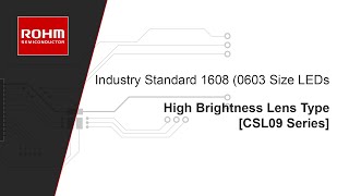 High Brightness Small Lens LEDs CSL09 Series | ROHM Semiconductor