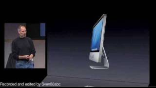 Apple Special Event August 2007: Introduction of the first aluminum iMac