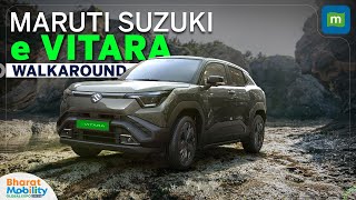 Maruti E Vitara Unveiled at auto expo 2025 | Bharat Mobility Global Expo 2025 | Suzuki