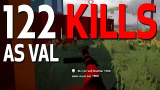 AS VAL 122 Kills Personal Best | BattleBit Remastered