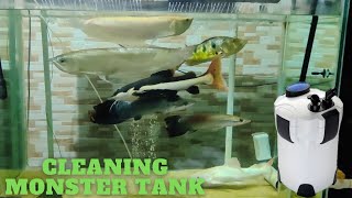 வாங்க fish tank clean பண்ணலாம் | best canister filter Tamil | how to clean fish tank | bt aqua 😮