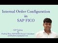 SAP FICO Internal Order | Learn to create Internal Order in SAP FICO