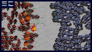 [Starcraft1] Hydralisk vs Ground Units 200 fights