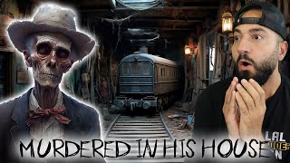 EXPLORING THE HAUNTED ABANDONED TOY TRAIN HOUSE WHERE A LONELY OLD MAN WAS MURDERED ( TERRIFYING)