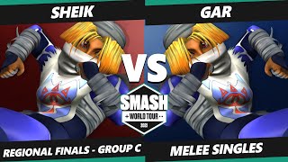 SWT East Asia Group C - sheik (Sheik) Vs. gaR (Sheik) Smash Melee Tournament