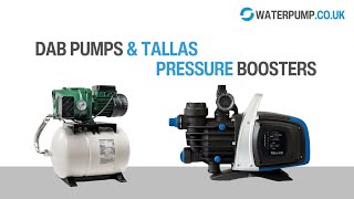 Pressure Boosters - DAB Pumps / TALLAS - Waterpump.co.uk