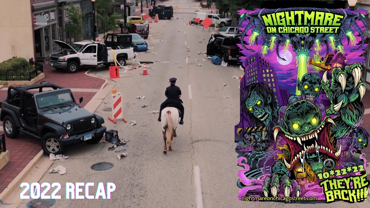 Nightmare On Chicago Street Returns Oct 22, 2022 To Downtown Elgin, IL ...