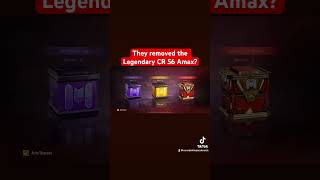 They removed the Legendary CR 56 Amax? #callofdutymobile #codmobile