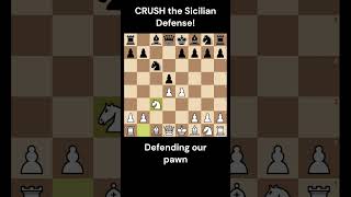 CRUSH the Sicilian Defense with this opening TRAP!