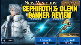 Sephiroth & Glenn Banner Thoughts & Review! - FF7 Ever Crisis