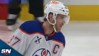 Oilers' Connor McDavid Uses Screen To Snipe Power-Play goal vs. Blues