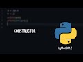 Python Tutorial #24 | Constructor in Python
