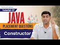 Java Interview Questions | Constructor : For Developers of All Levels | Tutorial #7