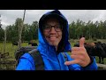 hiking in florarnas nature reserve sup happiness vlog. bushcraft outdoor hike.