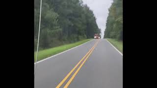 RELAXING RAINY MORNING DRIVE /CALMING SEEMINGLY ENDLESS BACKROADS RIDE /SLEEPING