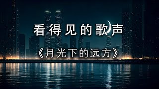 思乡的催眠曲《月光下的远方》| 最佳听歌方式——看得见的歌声|声波可视化|荟心动听