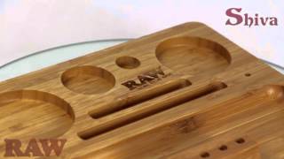 RAW Bamboo Rolling Tray : Shiva Online