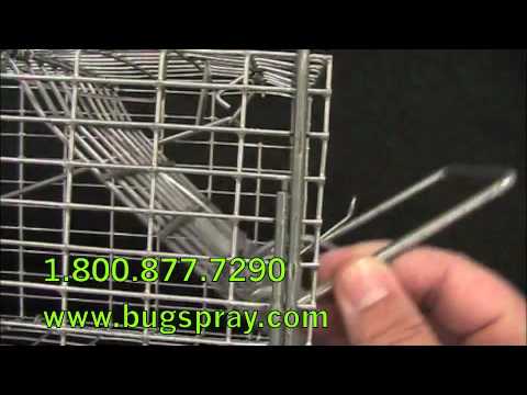 Live Trap Lock and Trip Pan Hook Repair Live Trap Lock and Trip Pan Hook Repair