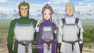 Sortiliena gives armies a pep talk | SAO War of Underworld