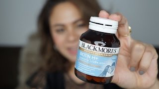 Cinnamongal Review: Blackmores Biotin H+ อาหารเสริมบำรุงเส้นผมและเล็บ