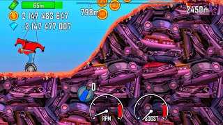 hill climb racing - onewheeler on junkyard | android iOS gameplay  #421 Mrmai Gaming