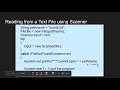 Java - Reading and Writing Text Files