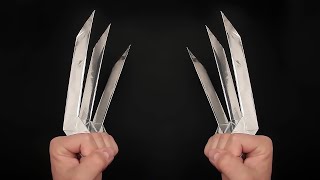 Origami Wolverine Claws - How to Fold || Halloween Costume