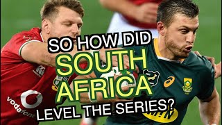 So how did South Africa level the series? | British & Irish Lions Tour 2021 | Squidge Report