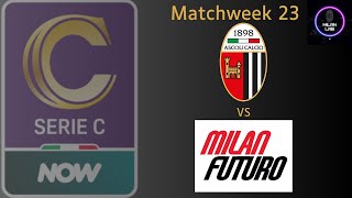 Ascoli Calcio 1898 F.C. vs Milan Futuro | Serie C | LIVE