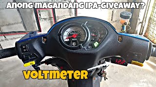 Installing voltmeter | suzuki smash115 | planning for giveaway